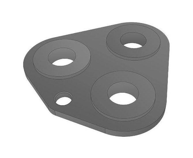Towing plate