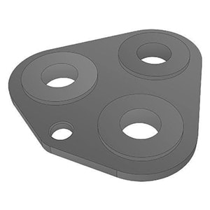 Towing plate